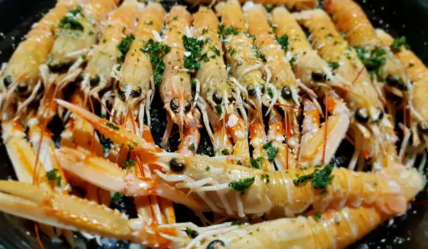 Oven-Baked Norwegian Lobsters