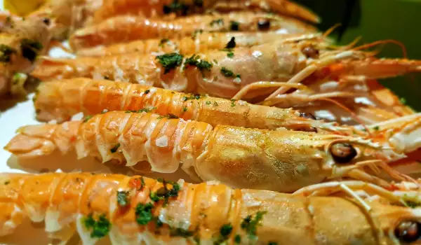 Oven-Baked Norwegian Lobsters