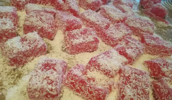 Traditional Pink Turkish Delight