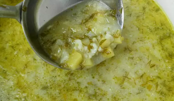 Zucchini and Rice Soup
