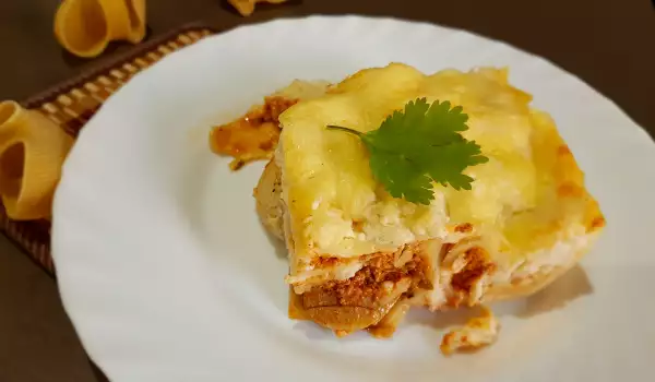 Oven-Baked Lumaconi with a Great Filling