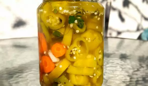 No-Boil Hot Peppers