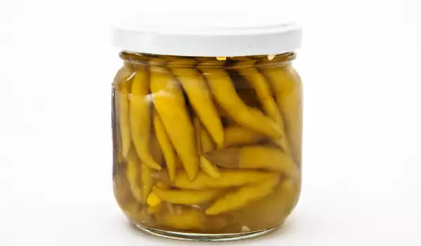 Raw Pickled Chillies