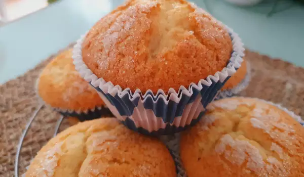Muffins with Chocolate and Milk