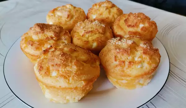Filo Pastry Muffin with Ricotta and Parmesan