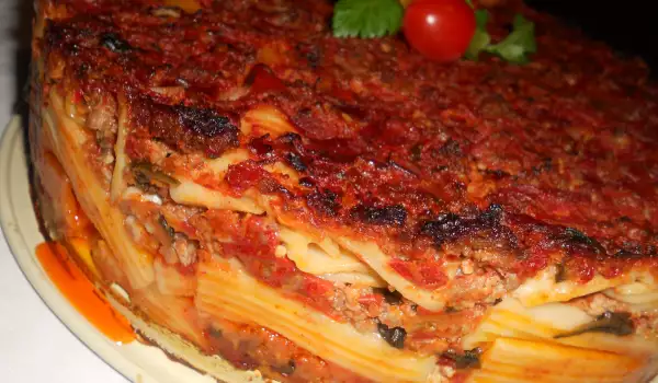 Stuffed Pasta with Mince