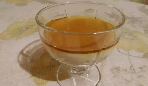 Malabi with Maple Syrup