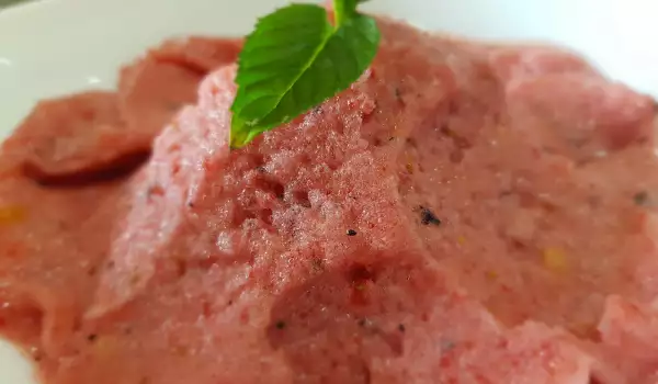 Healthy Raspberry Ice Cream