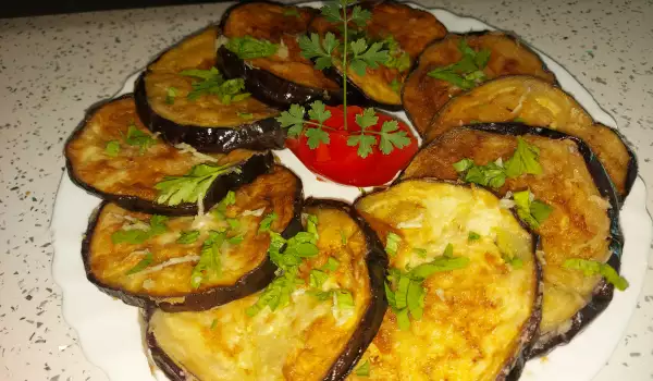 Low-Fat Fried Eggplant