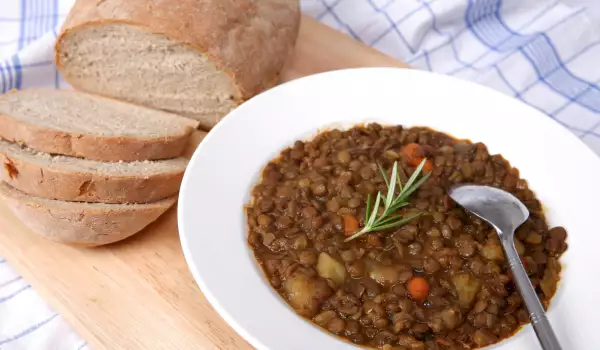 Lentils with Potatoes