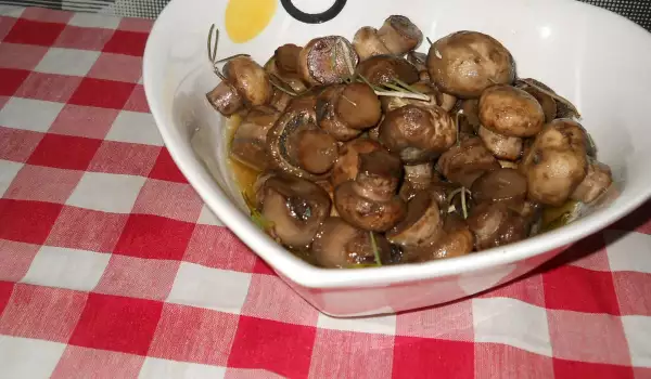 Marinated Mushrooms with Rosemary