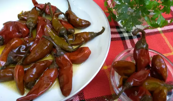 Fried Jarred Hot Peppers