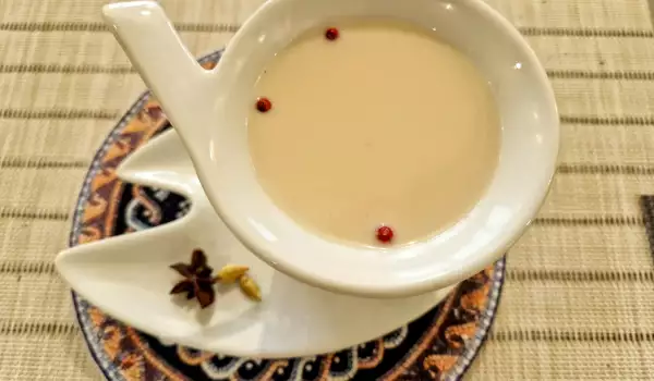 Masala Chai with Star Anise and Pink Pepper