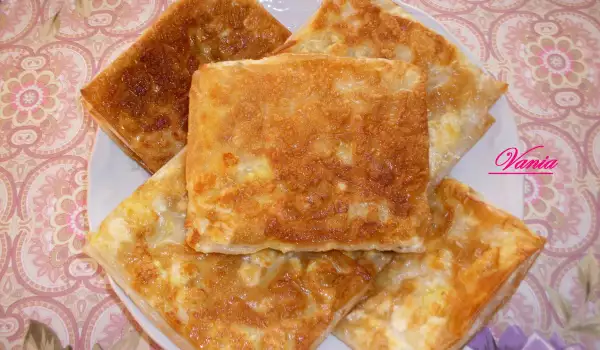 Buttery Gozleme with Feta Cheese
