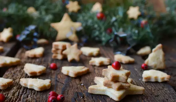 English-Style Christmas Butter Cookies
