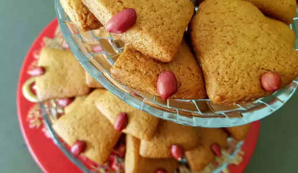 Retro Honey Biscuits with Peanuts and Kefir