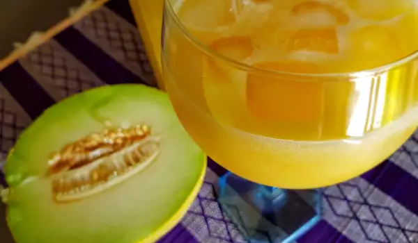 Refreshing Summer Drink with Melon