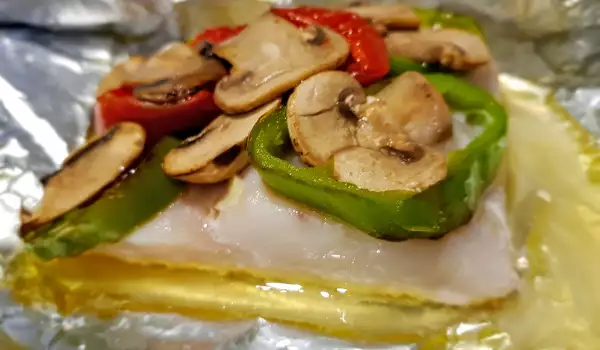 Oven-Baked Hake in Foil