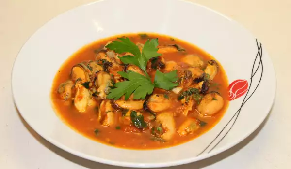 Quick Mussels in Tomato Sauce