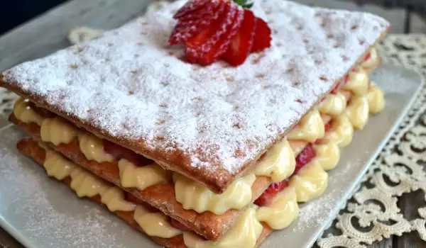 Mille-Feuille with Lemon Cream