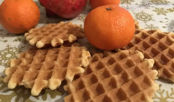 Mini Вaffles with Tangerine Flavor