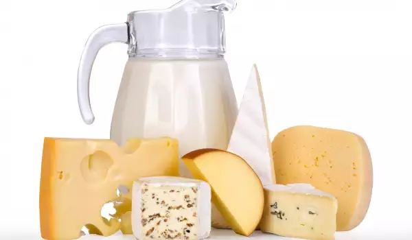 Dairy products with calcium