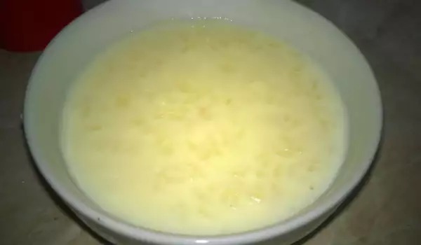Homemade Milk with Rice