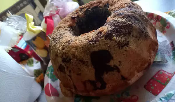 Marble Cake with Chocolate