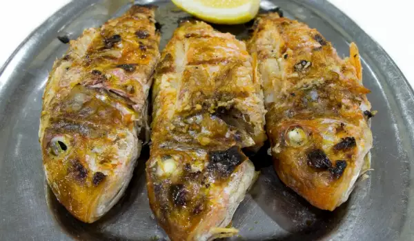Grilled Red Mullet with Rosemary
