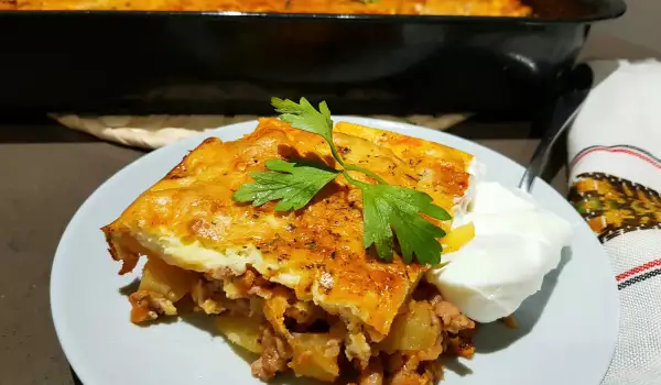 Classic Minced Meat and Potato Moussaka