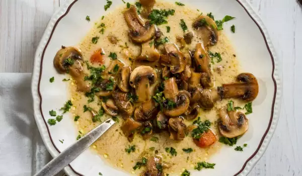 Mushroom Stew with Leeks