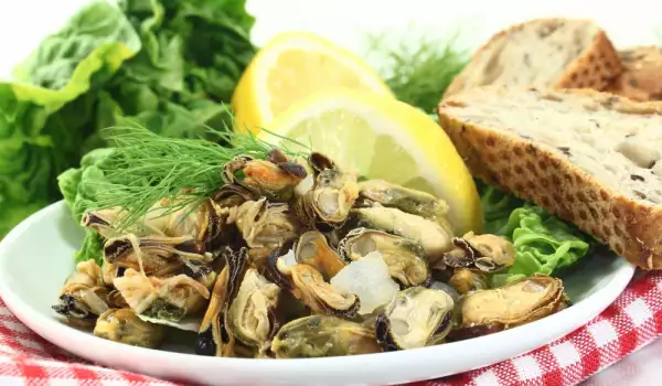 Mussels salad