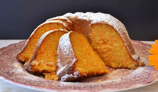 The Most Delicious Carrot Sponge Cake