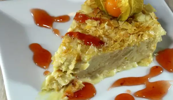 Napoleon Cake with Ready-Made Phyllo Pastry