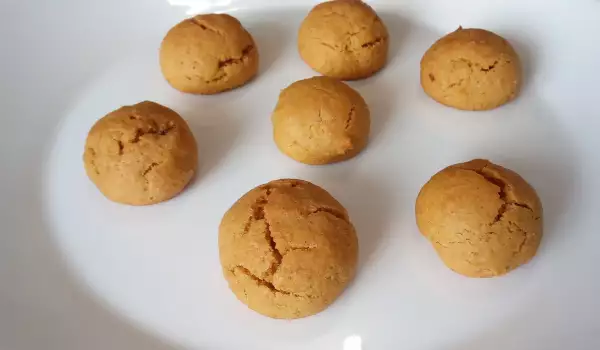 Crinkle Pumpkin Cookies