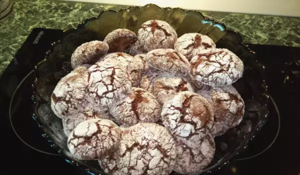 Cracked Cocoa Cookies