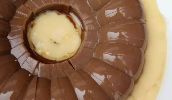 Chocolate pudding jelly