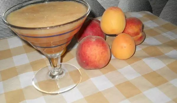Fresh Apricot and Peach Nectar in Just 10 Min.