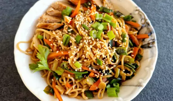 Beef Noodle Stir Fry