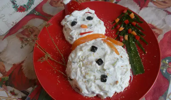Frosty New Year`s Salad