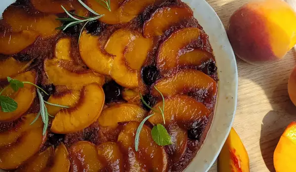 Peach Upside-Down Cake