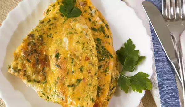 Omelette with Green Spices