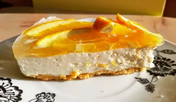 Easy Orange Cheesecake