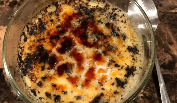 Fake Brulee with Oreo Cookies