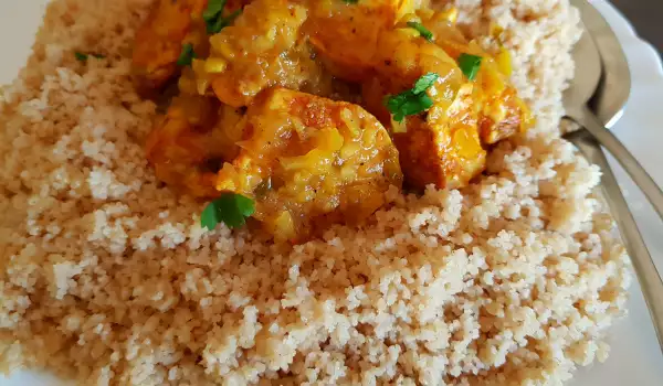 Oriental Couscous with Chicken and Lemon