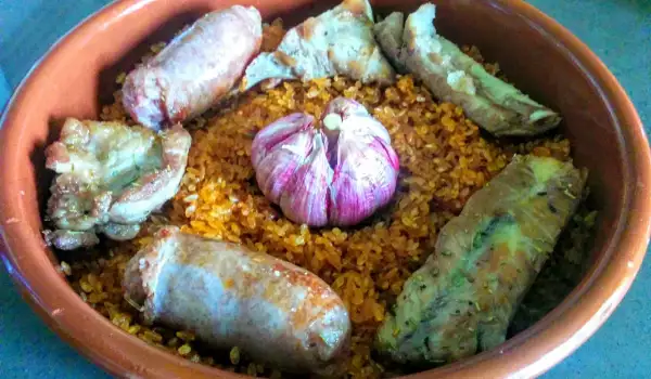 Valencian Style Oven-Baked Rice