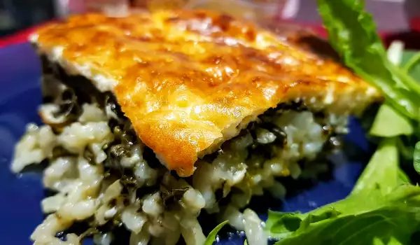 Rice with Dock and a Wonderful Topping