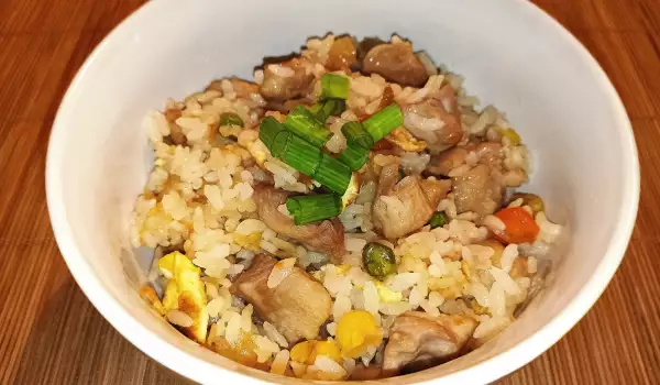 Chinese Rice with Chicken