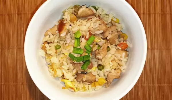 Chinese Rice with Chicken