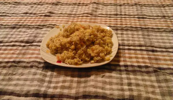 Chinese-Style Vegetable Rice